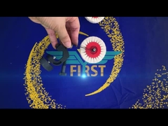 OEM частей печатания поддержки щетки колеса Гейдельберга SM74 части металла белого доступные