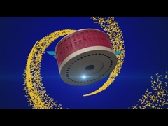 Колесо 124*70mm всасывания красного цвета для складывая частей печатания полиуретана машины