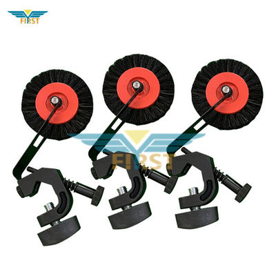 Heidelberg Black Wheel Support Brush с свиным волосом и железным материалом для печатной машины