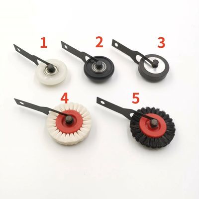 Китайская твердая щетка колеса принтера машина питатель щетка с поддержкой