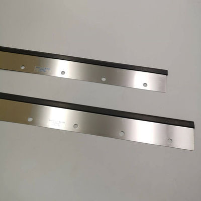 Части прессы Рональд 1100x65x0.5mm Гейдельберг отверстий цвета 11 резинового лезвия Washup серебряные