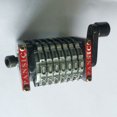 Голубые запасные части принтера частей машины оцифровки Letterpress чисел пакета 7 передние