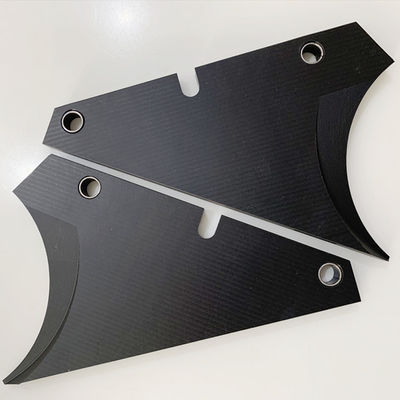 Тёмно-серого цвета конечная плита для Roland 700 Ink Duct End Blocks 160x85mm Часть печатного машины