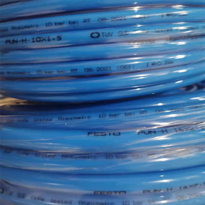 Синий цвет Festo PU Tube 4mm Размер Пневматическая воздушная труба для офсетной печатной машины
