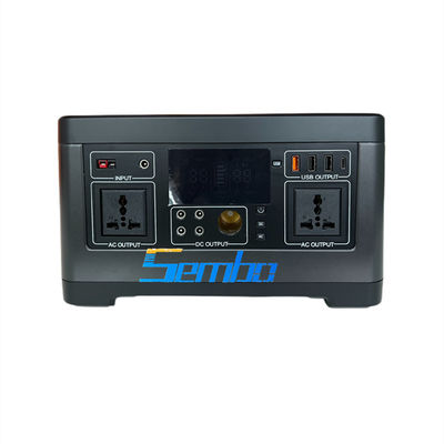 Портативный источник питания для хранения энергии T10-1500W с мощностью 1530Wh и выходом синусовой волны AC для внутреннего и наружного использования