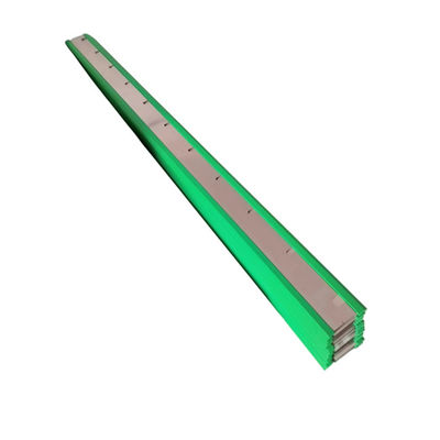 Зелёный цвет SM102 CD102 Совместимый резиновый промывочный лезвие с полиуретаном / резиновым / стальным материалом для офсетной печати