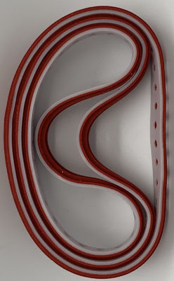 Различный пояс всасывания PVC толщины для пояса масла HD устойчивого красного резинового