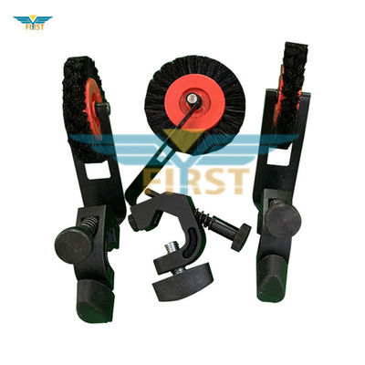 Полировка черного кисти колеса офсетной печати запасные части для промышленной печати колеса