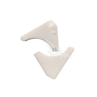 Белая цветовая пластина Части машины Гейдельберга Конечные части блочной пластинки