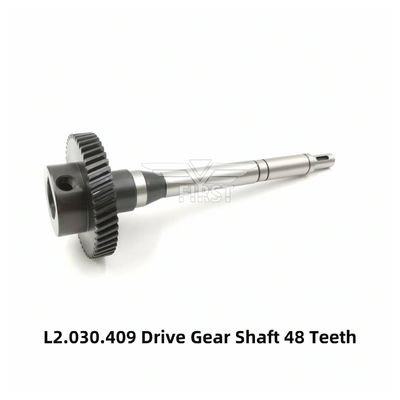 Нержавеющее железо вал 48 зубов L2.030.409 Cd74 Xl75 Оффсетный печатный пресс Запчасти