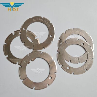 Режущие лезвия для складных машин Heidelberg-Stahl из белой стали — варианты U-образной и V-образной формы для повышения износостойкости