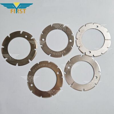 Режущие лезвия для складных машин Heidelberg-Stahl из белой стали — варианты U-образной и V-образной формы для повышения износостойкости