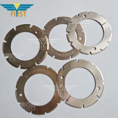 Режущие лезвия для складных машин Heidelberg-Stahl из белой стали — варианты U-образной и V-образной формы для повышения износостойкости