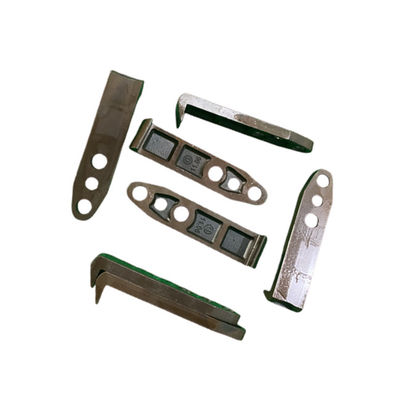 Gripper 70mm x 16 x 5mm Браун стальной на отверстие 6mm HD офсетной печати среднее